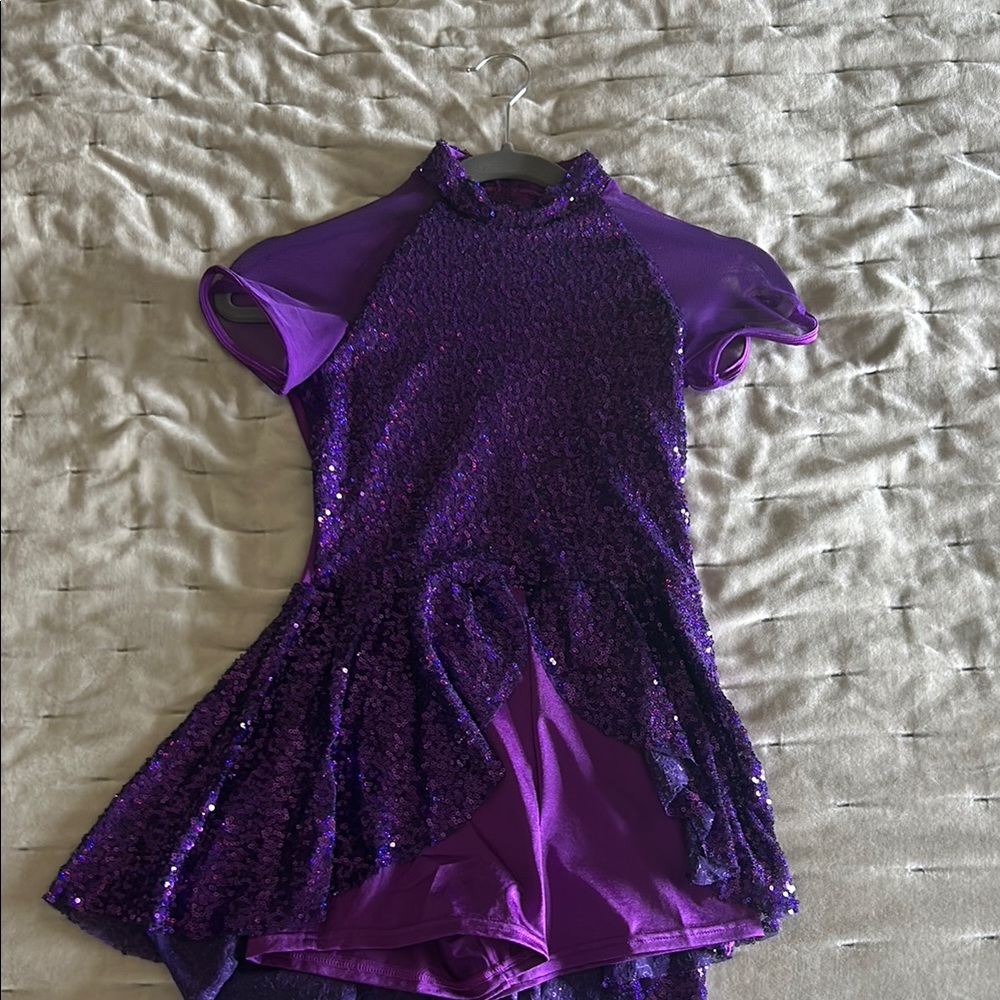 Sparkling Purple Kids Costume - Just for Kix